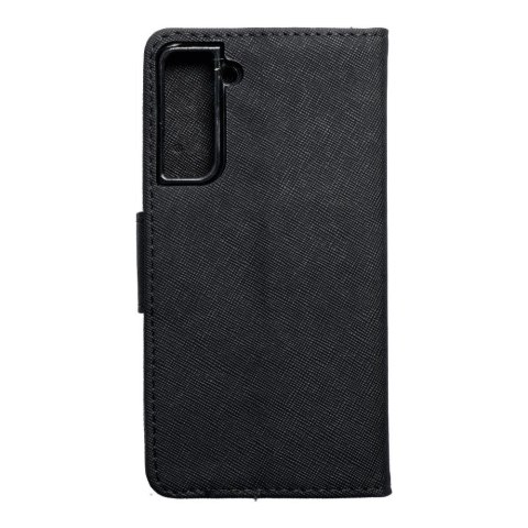 Etui z klapką na Samsung S21 Fancy Book czarne