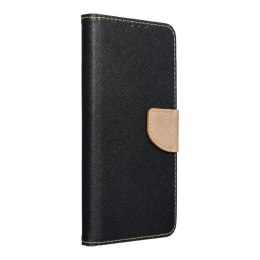 Etui z klapką na Samsung S24 PLUS Fancy Book czarno-złote