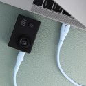 Kabel USB A do Micro USB Forcell F-Energy QC3.0 2,4A 18W Silicone 1 m C341 niebieski