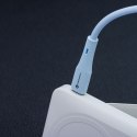 Kabel USB A do Micro USB Forcell F-Energy QC3.0 2,4A 18W Silicone 1 m C341 niebieski