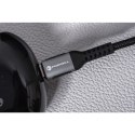 Kabel USB A do USB C Forcell F-Energy QC4.0 3A 66W Cafule 2 m C256 czarny