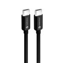 Kabel USB C do USB C Forcell F-Energy QC4.0 PD 3A 60W 0,25 m C338 czarny