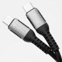 Kabel USB C do USB C Forcell F-Energy QC4.0 PD 5A 100W Cafule 1,2 m C260 czarny