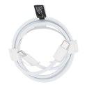 Kabel USB C do USB C PD QC3.0 3A 30W 1 m HD26 box biały