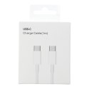 Kabel USB C do USB C PD QC3.0 3A 30W 1 m HD26 box biały