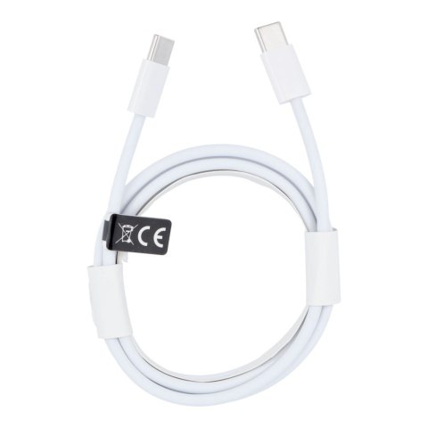 Kabel USB C do USB C PD QC3.0 3A 30W 2 m HD26 biały