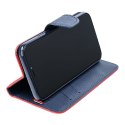 Etui z klapką na Samsung A37 Fancy Book czerwono-granatowe