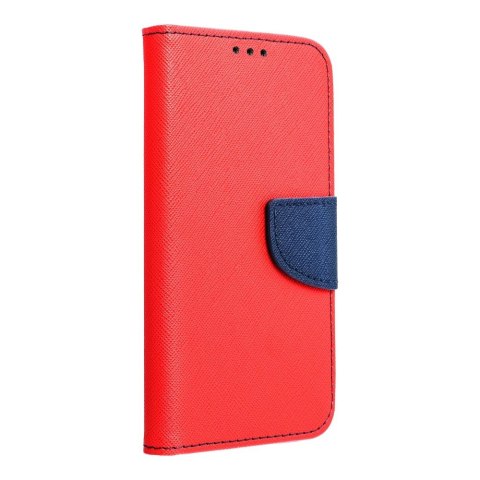 Etui z klapką na Samsung S25 PLUS Fancy Book czerwono-granatowe