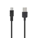Kabel USB A do Mini USB (navi / kamera) 2 m czarny