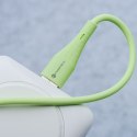 Kabel USB A do USB C Forcell F-Energy QC4.0 3A 66W Silicone 1 m C342 zielony