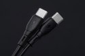 Kabel USB C do USB C Blue Star 3A 60W ECO 2 m PJ73-14-3 czarny