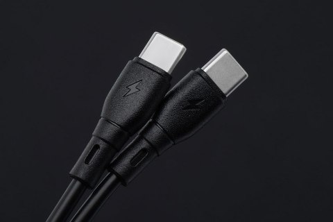 Kabel USB C do USB C Blue Star 3A 60W ECO 2 m PJ73-14-3 czarny