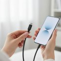 Kabel USB C do USB C Forcell F-Energy QC4.0 PD 3A 60W Silicone 1 m C344 czarny