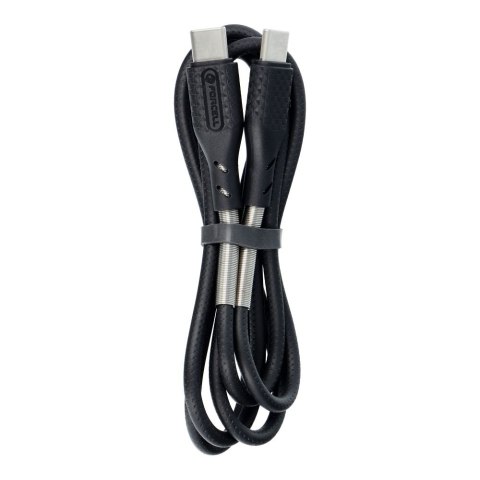 Kabel USB C do USB C Forcell F-Energy QC4.0 PD 5A 100W Carbon 1 m CB-04C czarny