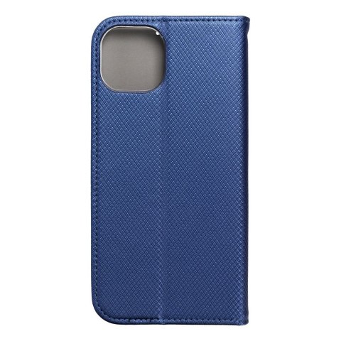 Etui z klapką na iPhone 15 PLUS Smart Case Book granatowe