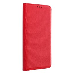 Etui z klapką na Motorola E22 / E22i Smart Case Book czerwone