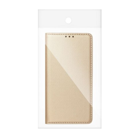 Etui z klapką na Motorola E7 PLUS / G9 PLAY / G9 Smart Case Book złote