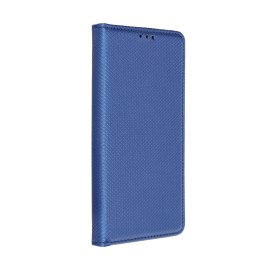 Etui z klapką na Samsung A12 / M12 Smart Case Book granatowe