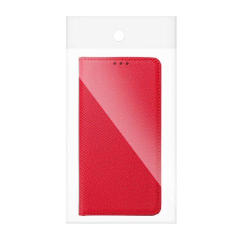Etui z klapką na Honor X8b Smart Case Book czerwone