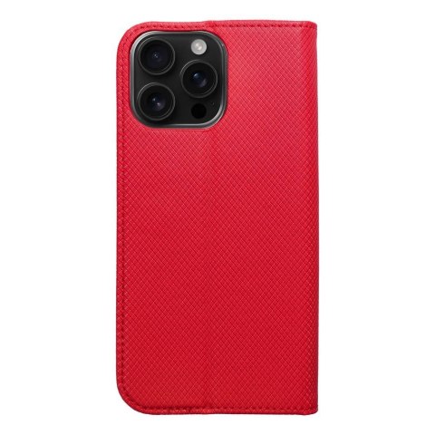 Etui z klapką na iPhone 16 PRO MAX Smart Case Book czerwone
