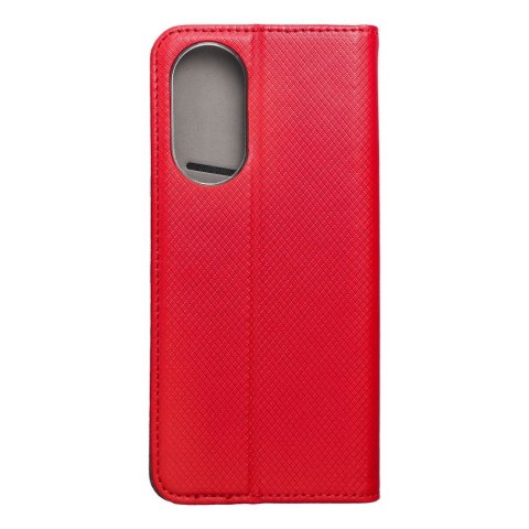 Etui z klapką na Oppo A58 Smart Case Book czerwone