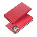Etui z klapką na Honor X8c Smart Case Book czerwone
