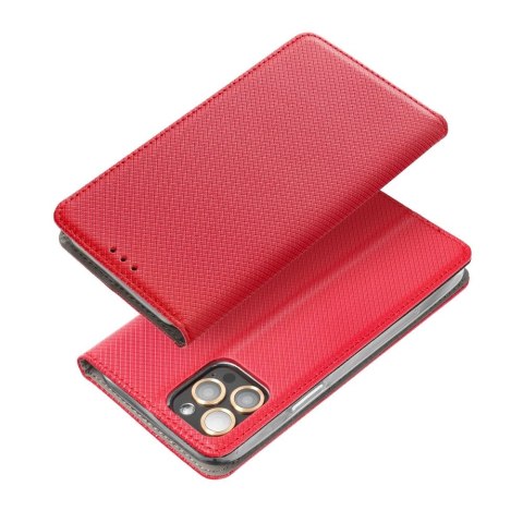 Etui z klapką na Honor X8c Smart Case Book czerwone