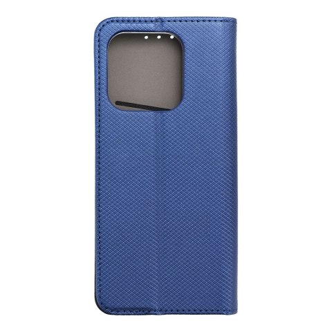 Etui z klapką na Honor X8c Smart Case Book granatowe