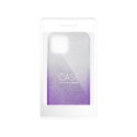 Etui na iPhone 11 PRO Shining transparentne fioletowe