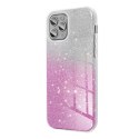 Etui na Samsung A37 5G Shining transparentne różowe