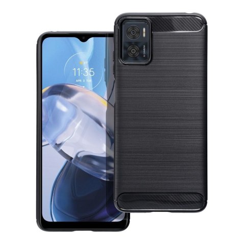 Etui na Motorola E22 / E22i Carbon czarne