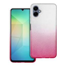 Etui na Samsung A06 4G Shining transparentne różowe