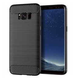 Etui na Samsung S8 Carbon czarne