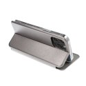 Etui z klapką na iPhone 16 PRO Elegance Book stalowe