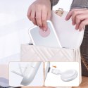 Forcell F-ENERGY Mag Mirror 3 in 1 15W ładowarka indukcyjna z kompatybilna z MagSafe / Apple Watch / Samsung Watch / Airpods róż