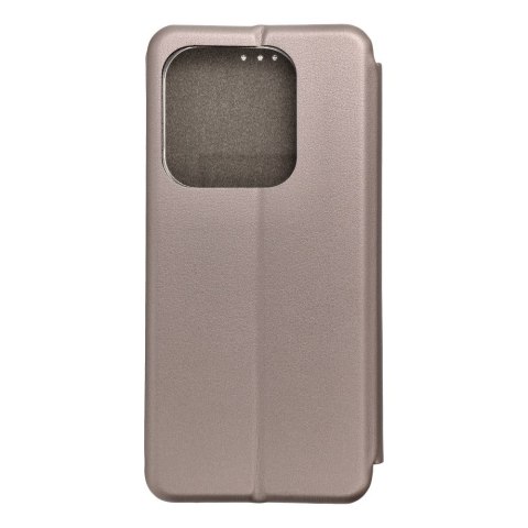 Etui z klapką na Xiaomi Redmi NOTE 14 5G Elegance Book stalowe