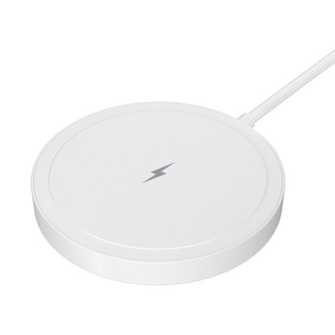 Ładowarka bezprzewodowa BLUE STAR Charing Pad 15w kompatybilna z MagSafe biała