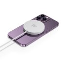 Ładowarka bezprzewodowa BLUE STAR Charing Pad 15w kompatybilna z MagSafe biała