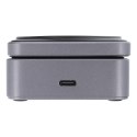 Ładowarka indukcyjna Forcell F-Energy 3w1 Flex Pro Qi2 zgodna z MagSafe (F-05) srebrna