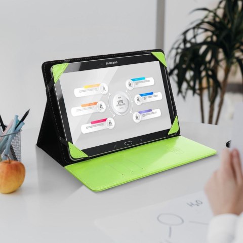 BLUN uniwersalny futerał na tablet 10" (UNT) limonka