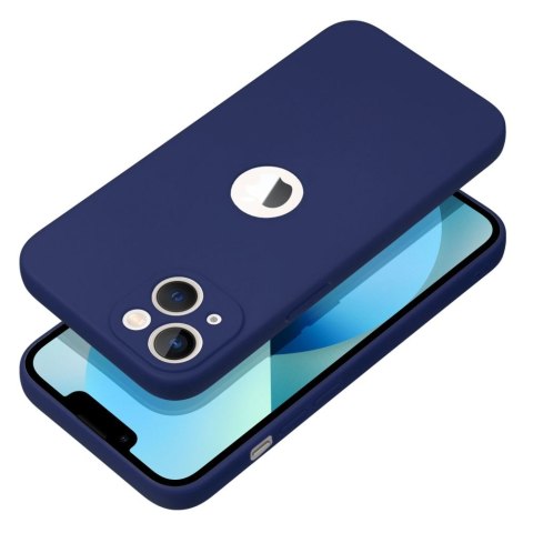Etui na iPhone 13 Soft ciemnoniebieskie