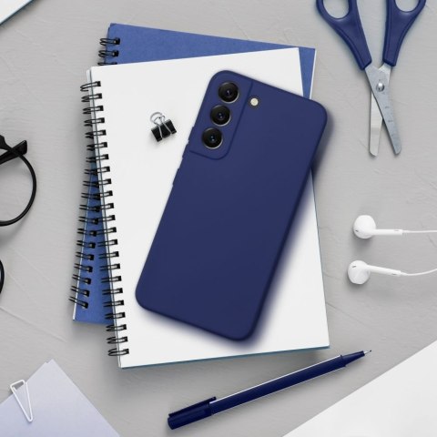 Etui na Samsung S25 Soft ciemnoniebieskie