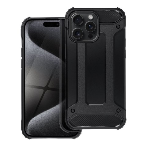 Etui na iPhone 15 PRO MAX Armor czarne
