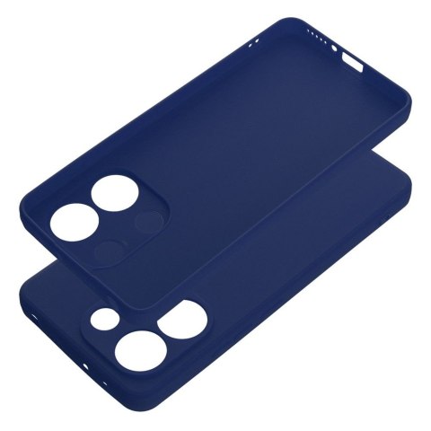 Etui na Xiaomi Redmi Note 13 4G Soft ciemnoniebieskie