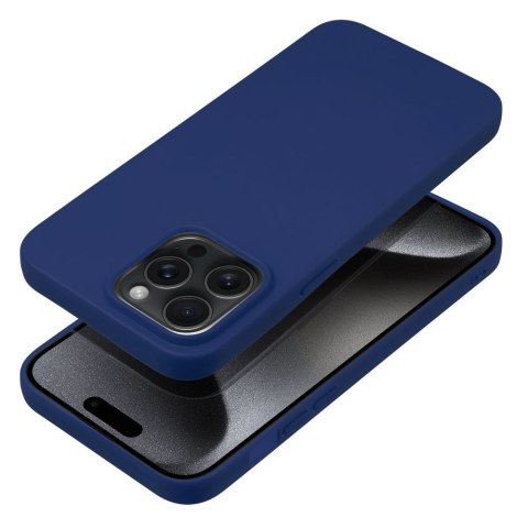 Etui na iPhone 15 PRO MAX Soft ciemnoniebieskie