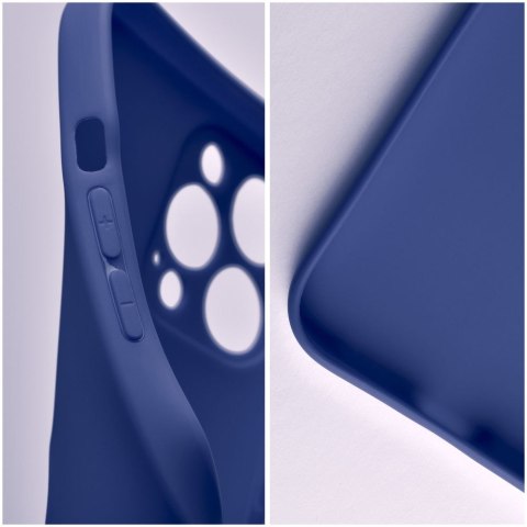 Etui na iPhone 15 PRO Soft ciemnoniebieskie