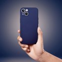 Etui na iPhone 15 PRO Soft ciemnoniebieskie
