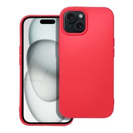 Etui na iPhone 15 Soft czerwone