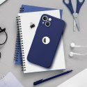 Etui na iPhone 16 PLUS Soft ciemnoniebieskie