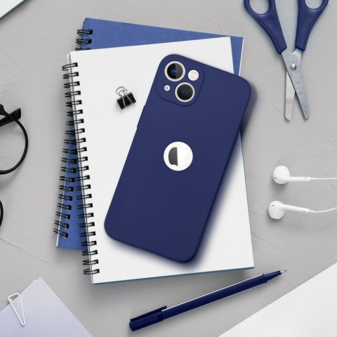 Etui na iPhone 16 PLUS Soft ciemnoniebieskie